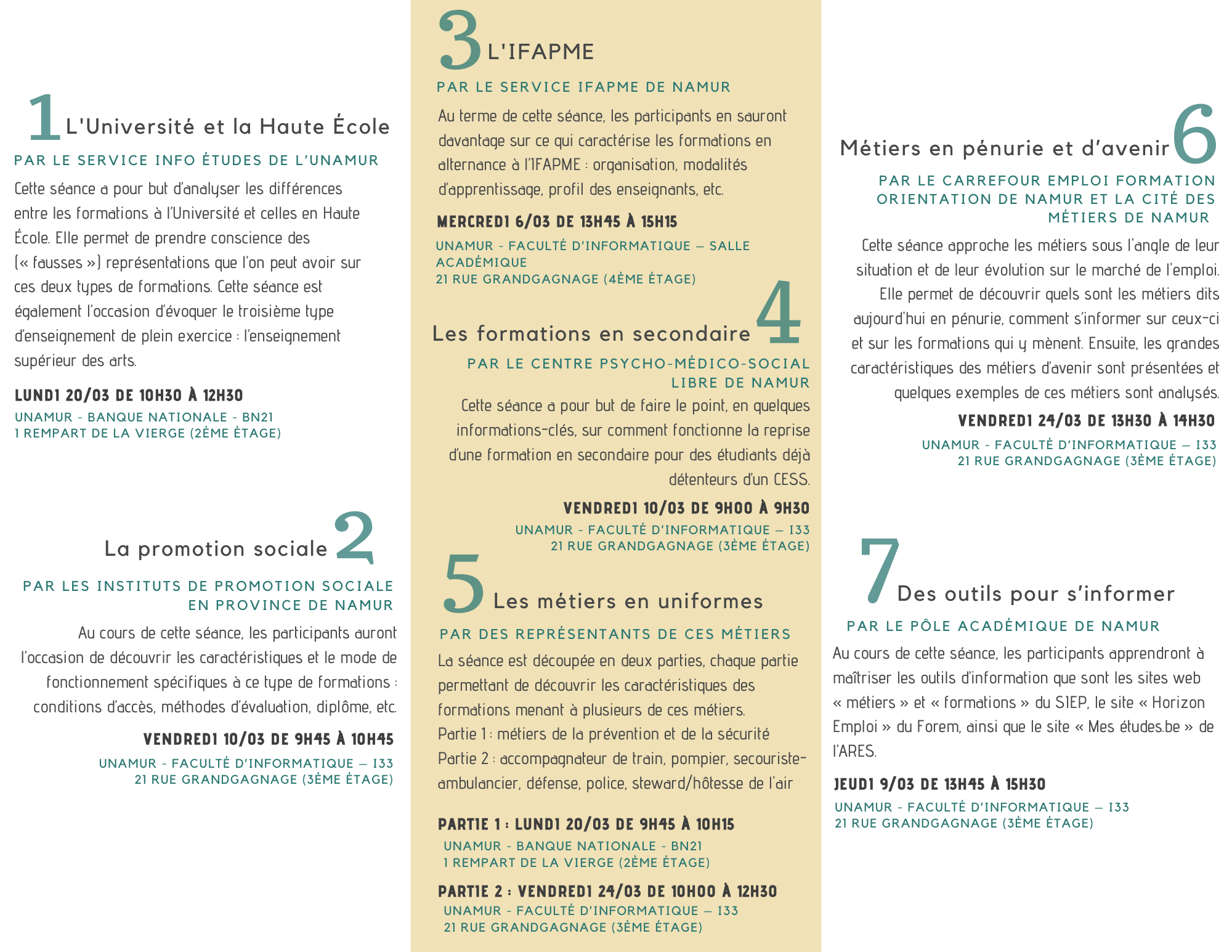 RDV reorientation 2023 - mars - 2